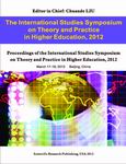 The International Studies Symposium on Theory and Practice in Higher Education,2012(ISSTPHE 2012 PAPERBACK)
